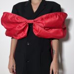 BOW BLAZER RED