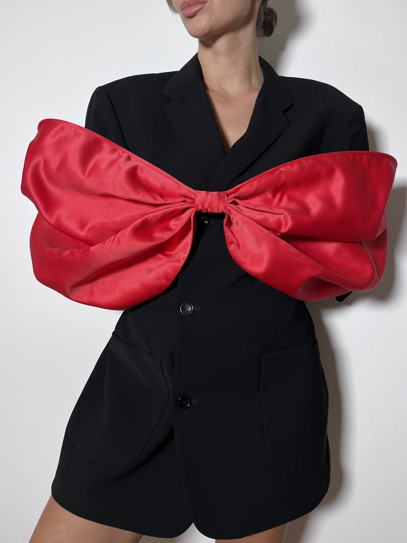 BOW BLAZER RED - Image 7