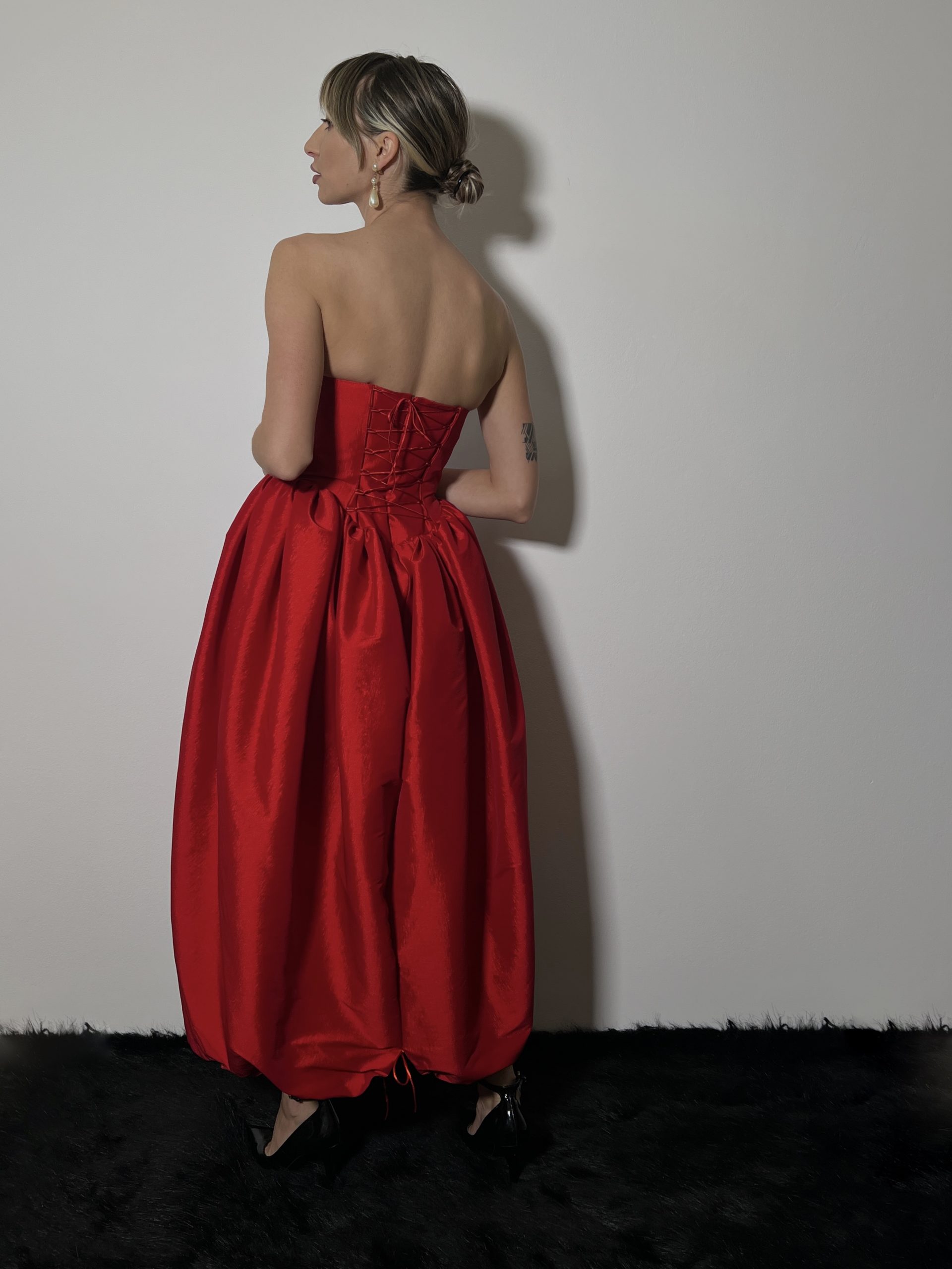 2 in 1 RED DRESS - Image 2