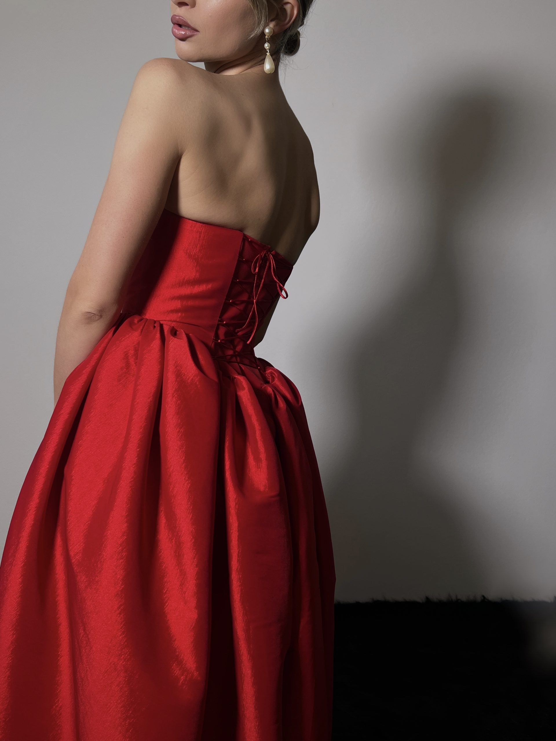 2 in 1 RED DRESS - Image 3