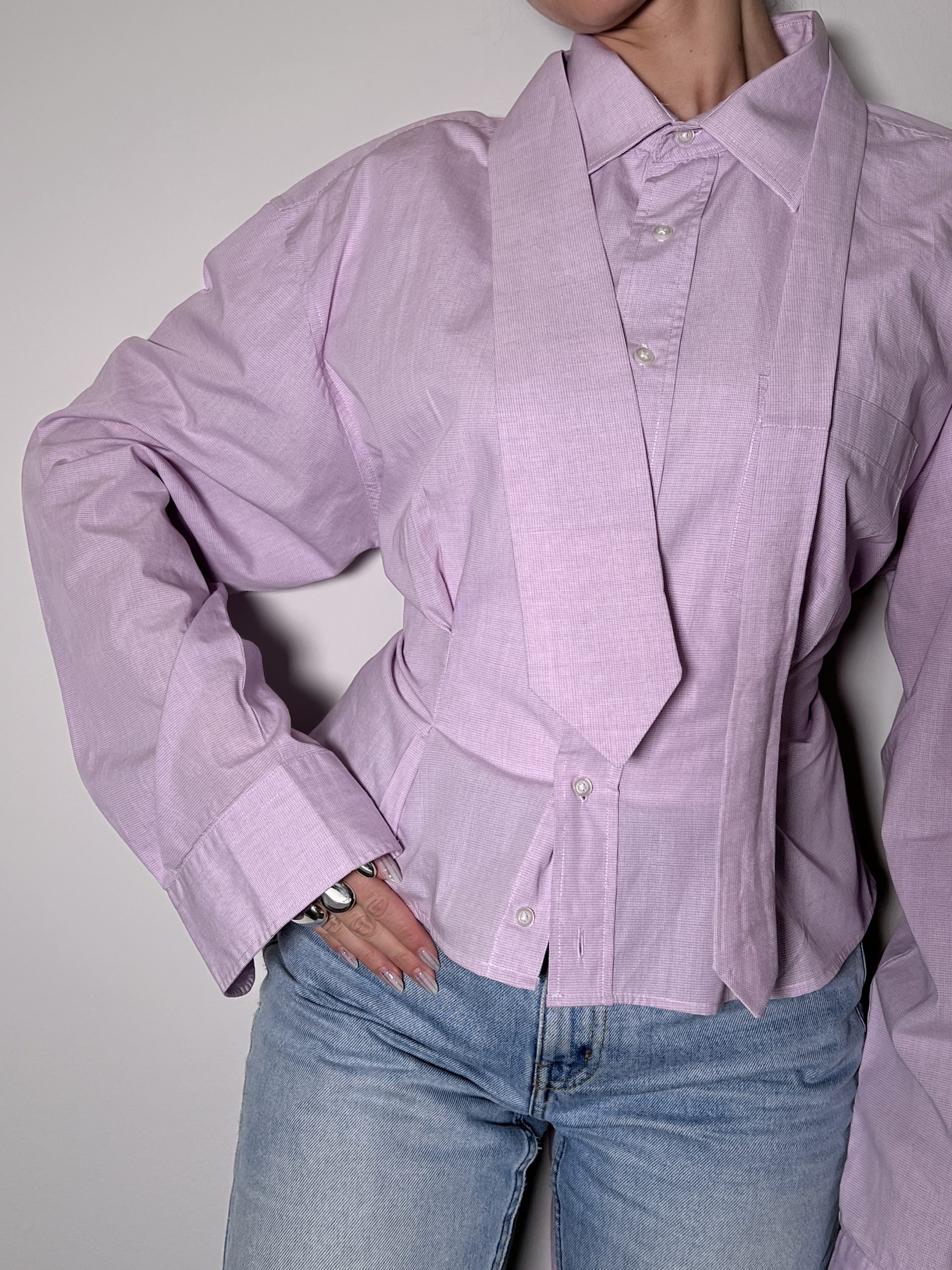 SHIRT + TIE Lila - Image 3
