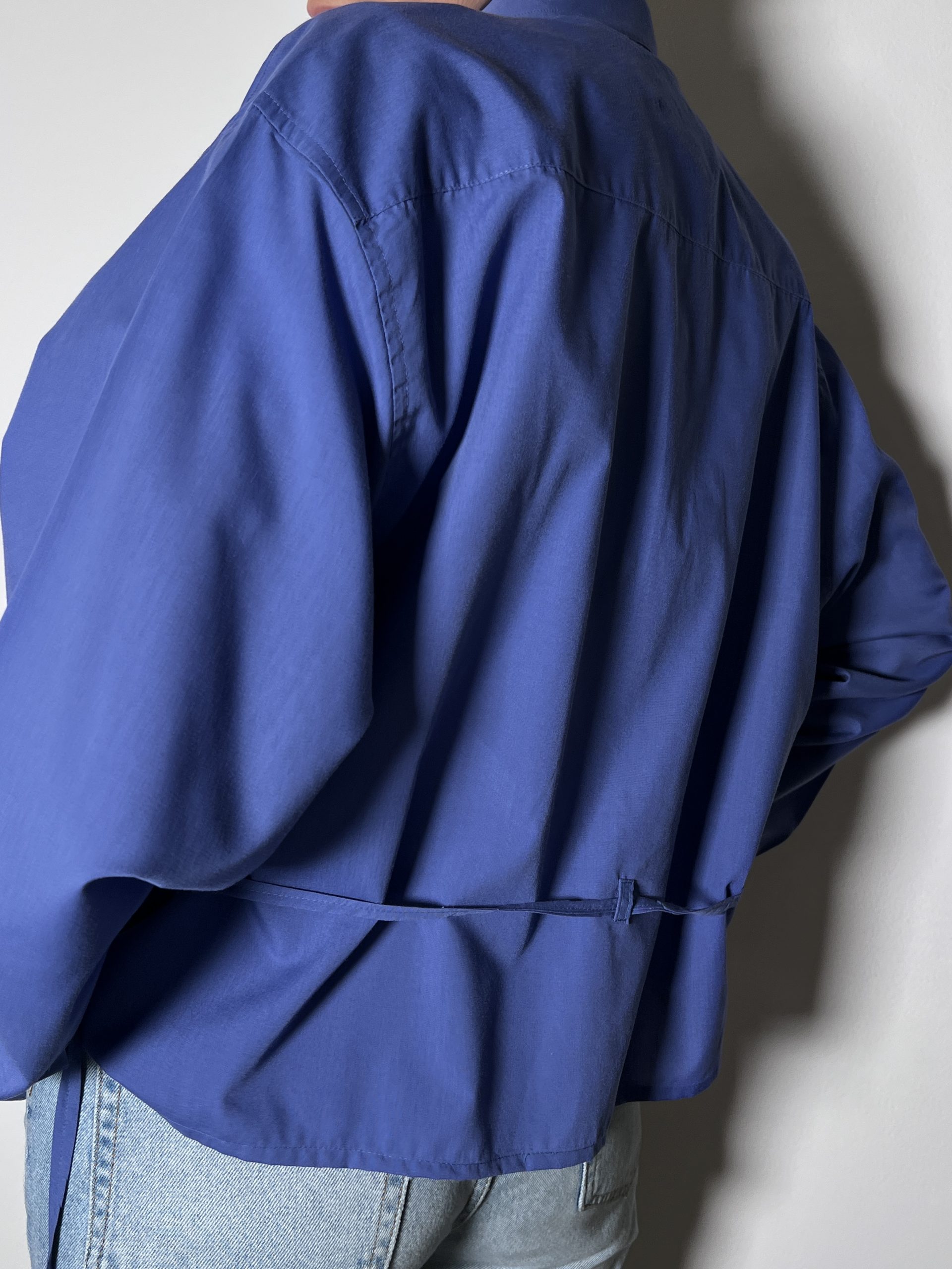 SHIRT + TIE Purple Blue - Image 5