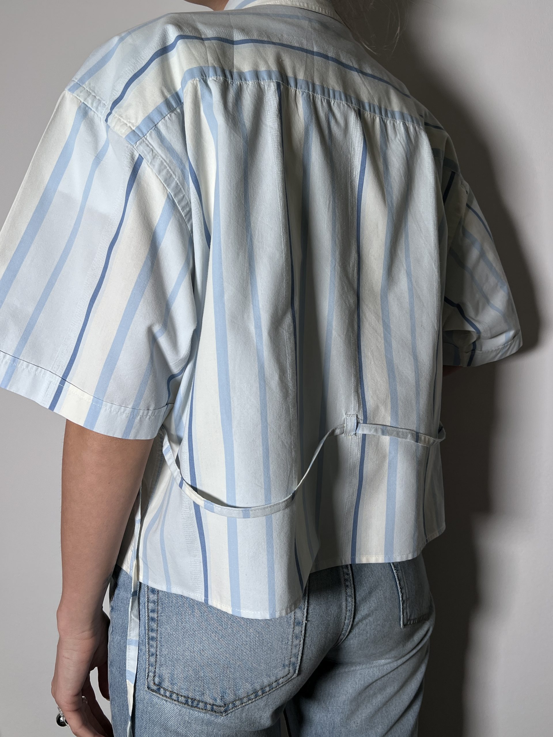 SHIRT + TIE Stripes Baby Blue - Image 3